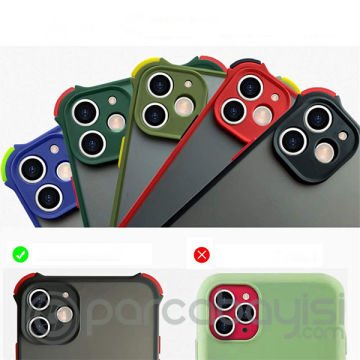 Ally İPhone 11 6.1 İnch Shockproof Kamera Koruma Darbe Emici Kılıf