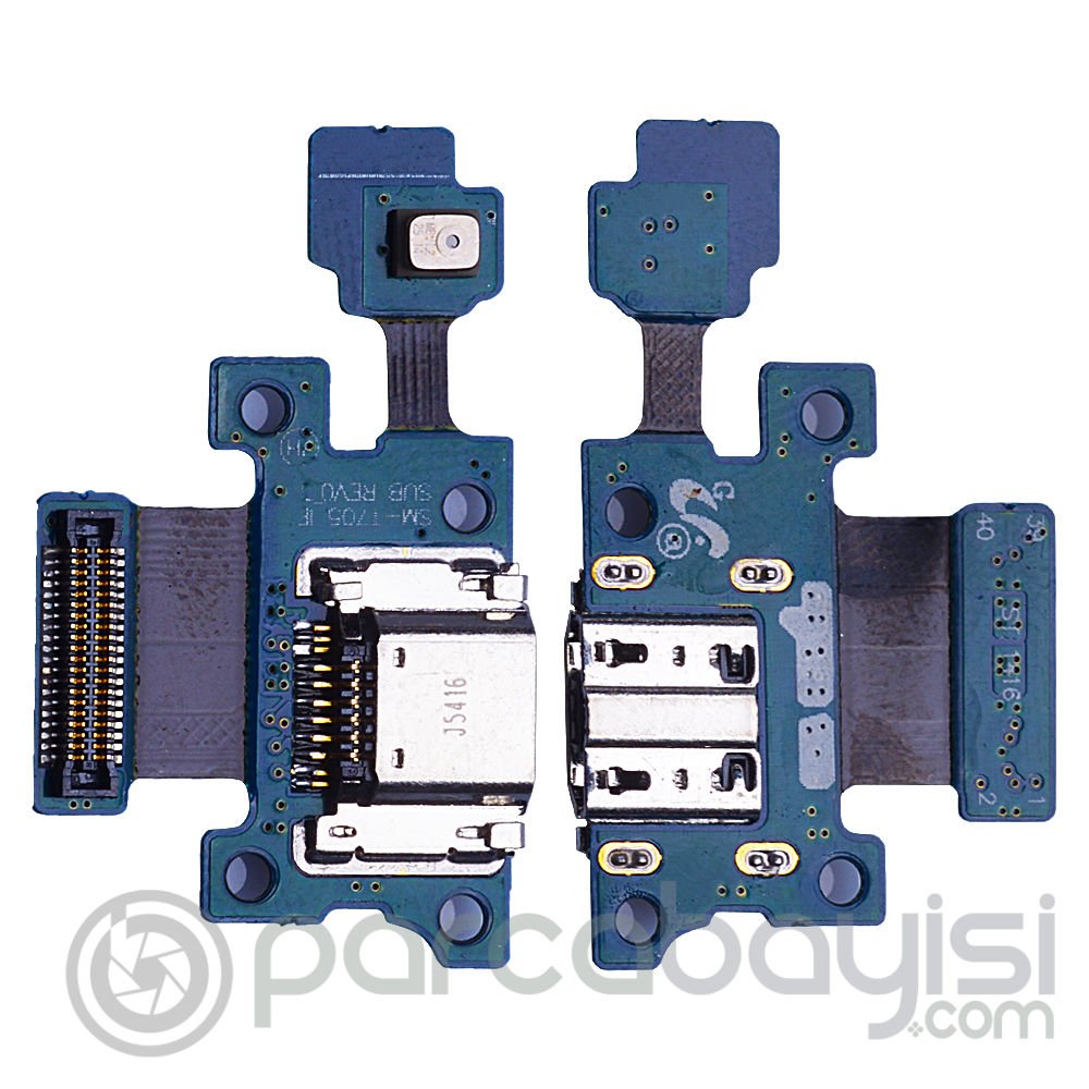 Ally Samsung Galaxy Tab S 8.4 T705 İçin Şarj Soket Mikrofon Film