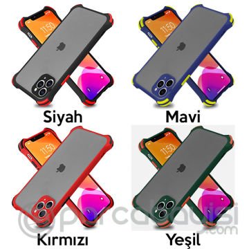 Ally İPhone 11 Pro 5.8 İnch Shockproof Kamera Koruma Darbe Emici Kılıf