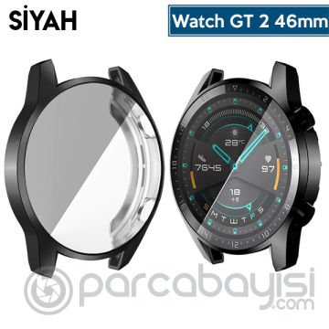 Ally Huawei Watch GT2 46mm 360 Koruma Ultra İnce Silikon Kılıf