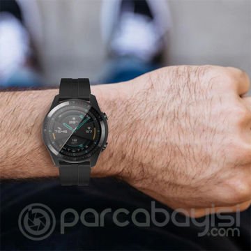 Ally Huawei Watch GT2 46mm 360 Koruma Ultra İnce Silikon Kılıf