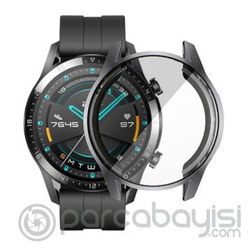 Ally Huawei Watch GT2 46mm 360 Koruma Ultra İnce Silikon Kılıf
