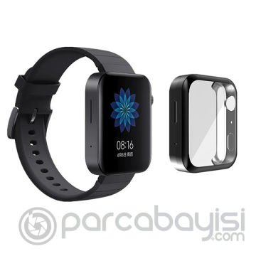 Xiaomi Mi Smart Watch 360 Full Koruma Ultra İnce Silikon Kılıf