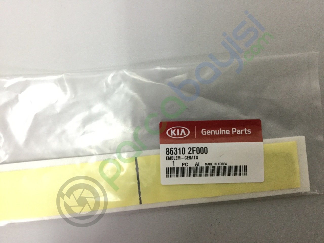 Kia Cerato Amblem Yazı Orjinal | 863102F000