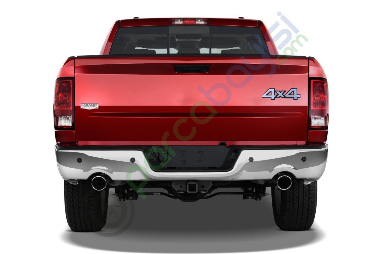 4X4 Sılver 3D Metal Amblem Logo Sticker Büyük Boy