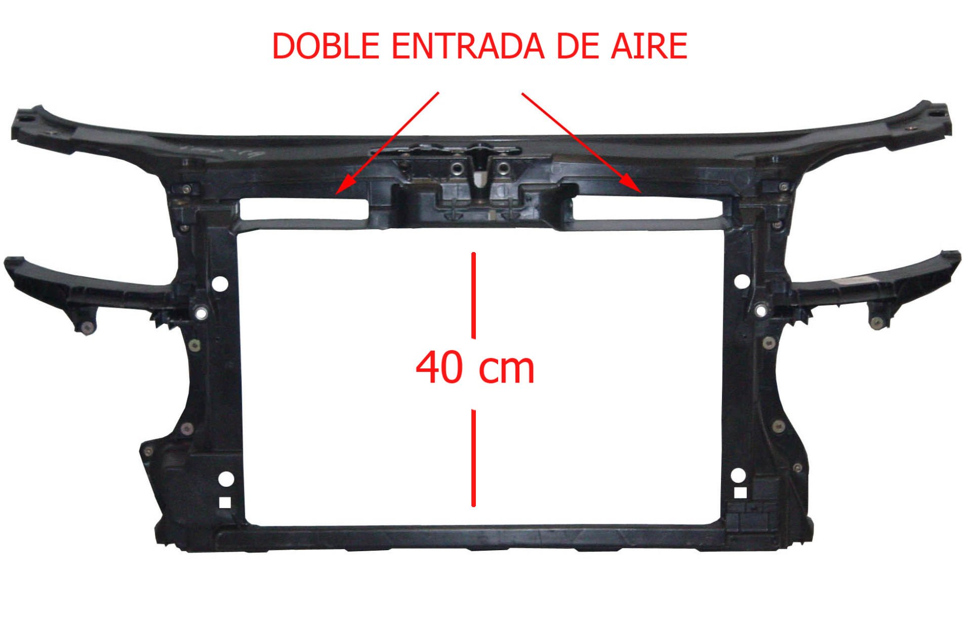 PANEL ÖN ÇİFT KANAL 40CM 1.6-1.9-2.0 AUDI A3 2004-2008 | 8P0805588 | 8P0805588