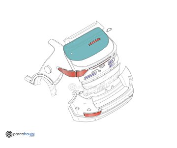 Sportage Arka Cam Orjinal | 87110F1000