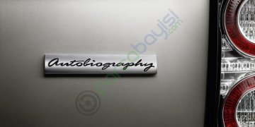 Autobiograpy 3D Metal Monogram Amblem Logo Sticker Orjinal Kalite Alman Üretimi