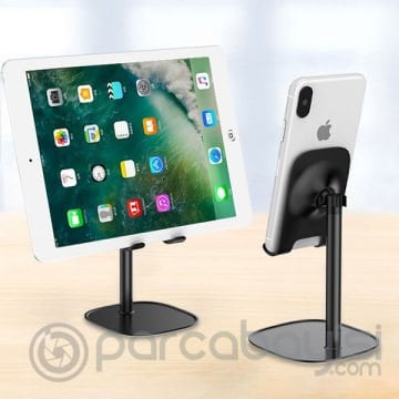 ALLY ZM-12 Metal Cep Telefonu Ve Tablet Masaüstü Tutucu Stand