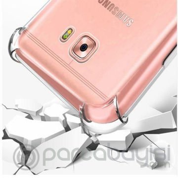 Ally Samsung Galaxy J5 Prime Darbe Emici Şeffaf Silikon Kılıf