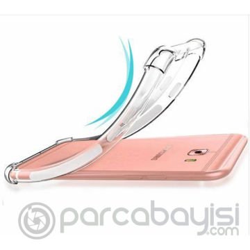 Ally Samsung Galaxy J5 Prime Darbe Emici Şeffaf Silikon Kılıf