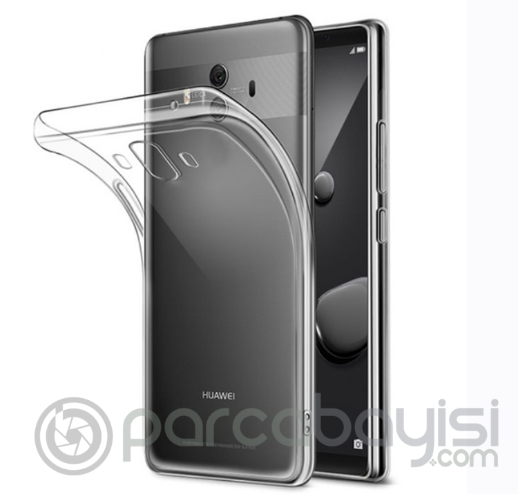 Huawei Mate 10 Soft Şeffaf Ultra Slim Fit Silikon Kılıf