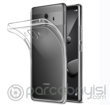 Huawei Mate 10 Soft Şeffaf Ultra Slim Fit Silikon Kılıf