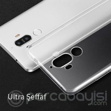Huawei Mate 10 Soft Şeffaf Ultra Slim Fit Silikon Kılıf