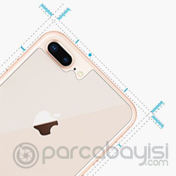 İPhone 8 Plus & 7 Plus Tempered Arka Kırılmaz Cam Koruyucu
