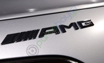 Amg 3D Metal Monogram Siyah Amblem Logo Sticker Yeni Nesil Alman Üretimi