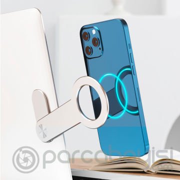 ALLY Magsafe Mıknatıslı Bilgisayar Ekran Telefon Tutucu Monitör Braketi