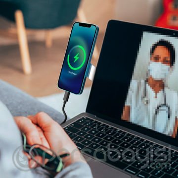 ALLY Magsafe Mıknatıslı Bilgisayar Ekran Telefon Tutucu Monitör Braketi