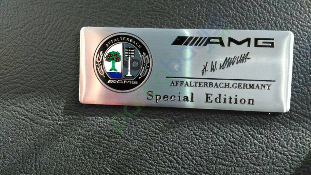 Mercedes Amg Special Edition Affalterbach Germany 3D Amblem Logo Sticker