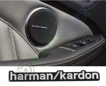 Harman/Kardon 3D Metal Hoparlör Amblemi Logo Sticker 2 Adet