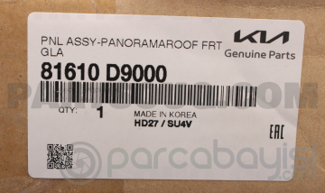 Kia Sportage Sunroof Ön Cam Panelı Orjinal | 81610D9000