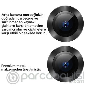 Baseus İPhone 11 6.1inch 2019 0.4mm Kamera Lens Koruyucu