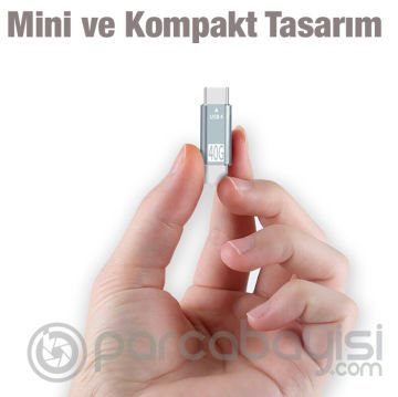 Ally 40Gbps USB 4 Type-C to Type-C Data Dönüştürücü Çevirici Adaptör