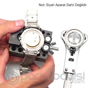 Ally 34mm Çok Amaçlı Arka Kapak Açacağı Saat Tamir Seti 18 Parça Set