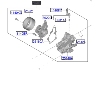 Kia Stonic Devirdaim Komple Kütüklü Orjinal | 2510007501