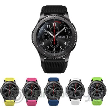 Ally 22MM Gear S3 Watch 4 46mm Silikon Kayış ( S  Beden)