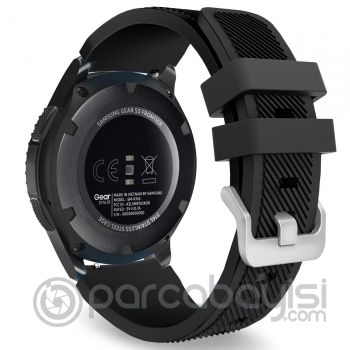 Ally 22MM Gear S3 Watch 4 46mm Silikon Kayış ( S  Beden)