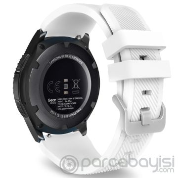 Ally 22MM Gear S3 Watch 4 46mm Silikon Kayış ( S  Beden)