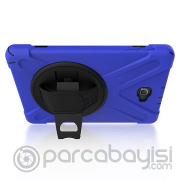 Ally Galaxy Tab 10.1 (2016) P580,P585,Shockproof 3 Katmanlı Standlı Zırh Kılıf