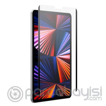Baseus iPad Pro 12.9inç (2018-2021-2021) Manyetik Kenarlı Mıknatıslı Ekran Koruyucu