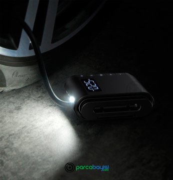 Baseus Otomatik Araç Lastik Şişirme Pompası Kompresörü 4000 mAh