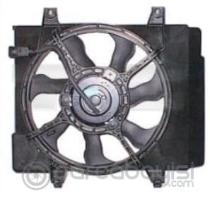 Kia Picanto Radyatör Fan Komple Muadil | 2538007100K