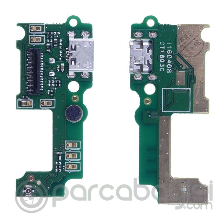 Huawei P9lite 2017 Mini Y6 Pro Şarj Soket Mikrofon Bordu