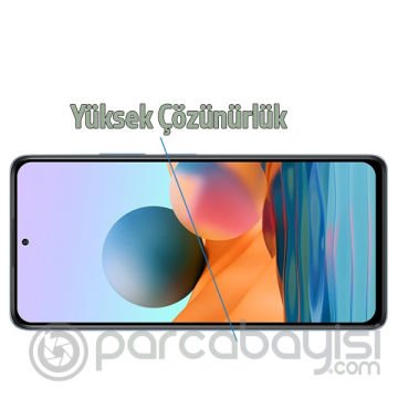 Xiaomi Redmi Note 10 Pro Full Glue Full Kaplama Tempered Cam Ekran Koruyucu