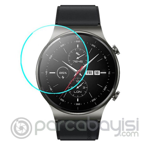 Huawei Watch GT 2 Pro Tempered Cam Kırılmaz Koruyucu