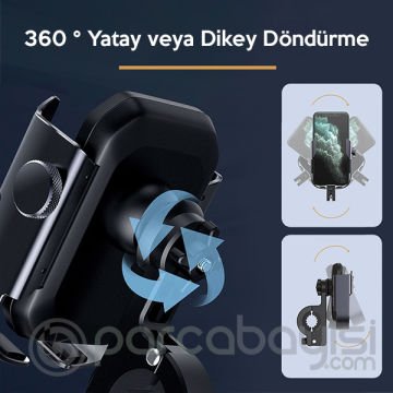 Baseus Armor Motorcycle holder-Motosiklet-Bisiklet Telefon Tutucu