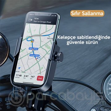 Baseus Armor Motorcycle holder-Motosiklet-Bisiklet Telefon Tutucu