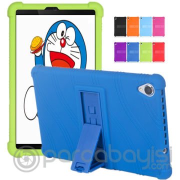 Lenovo Tab M8 TB-8505F Standlı Silikon Kılıf