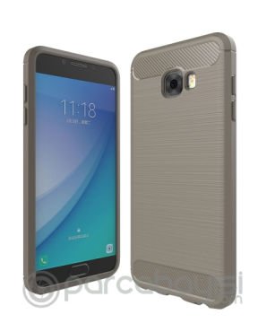 Ally Samsung Galaxy C5 Pro İçin Dark Ultra Koruma Silikon Kılıf