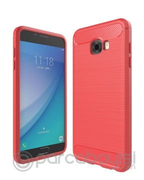 Ally Samsung Galaxy C5 Pro İçin Dark Ultra Koruma Silikon Kılıf