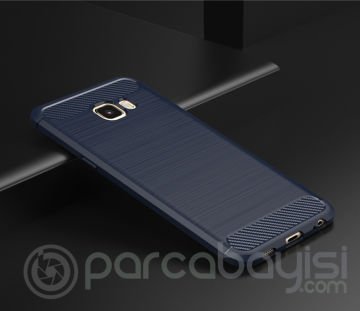 Ally Samsung Galaxy C5 Pro İçin Dark Ultra Koruma Silikon Kılıf