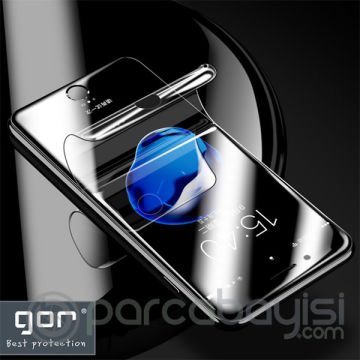 Gor iPhone SE3-SE2 İPhone 8-7 Full Darbe Emici Ekran Koruyucu 2 Adet Set