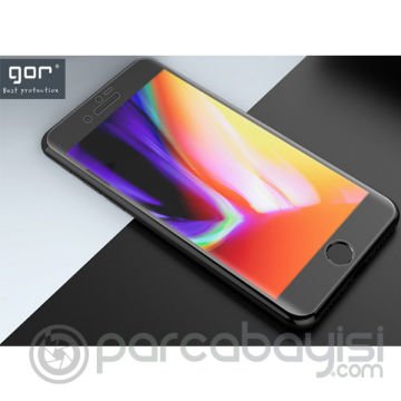 Gor iPhone SE3-SE2 İPhone 8-7 Full Darbe Emici Ekran Koruyucu 2 Adet Set