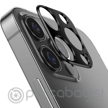 İPhone 12 Pro Max 3D Metal Kamera Koruyucu Metal Lens
