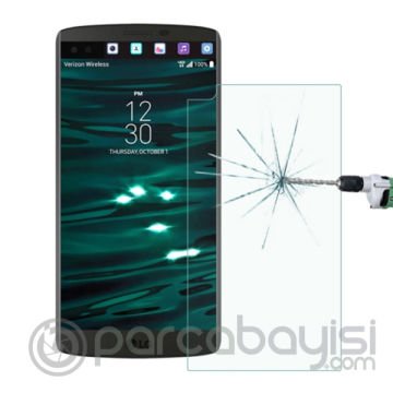 Lg V10 Tempered Kırılmaz Cam Ekran Koruyucu
