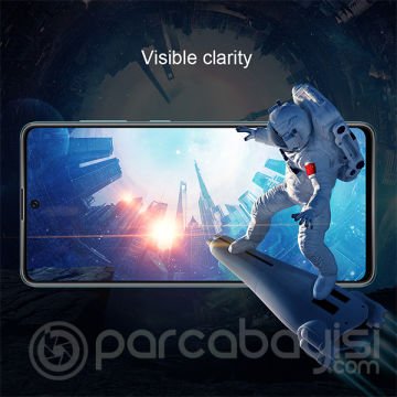 Ally SM Galaxy A51 3D Full Glue Tempered Cam Ekran Koruyucu